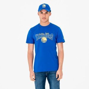 New Era NE NBA GOLDEN WARRIOR kék L - Férfi póló