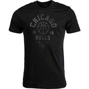 New Era NBA TONAL BASKETBALL TEE CHICAGO BULLS BLK - Férfi póló