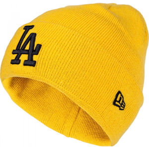 New Era MLB ESSENTIAL LOS ANGELES DODGERS Téli maszk, sárga, méret