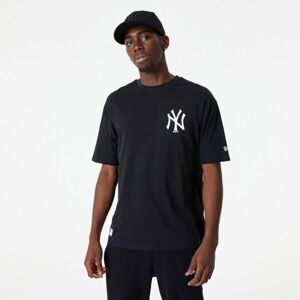 New Era MLB ESSENTIALS LC OS TEE NEYYAN Férfi póló, fekete, veľkosť S
