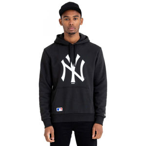 New Era MLB TEAM LOGO HOODY NEW YORK YANKEES fekete XL - Férfi pulóver