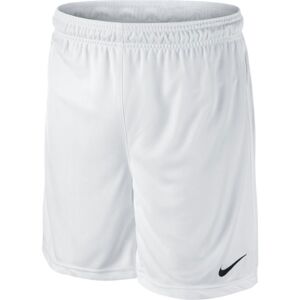 Nike PARK KNIT SHORT YOUTH Gyerek rövidnadrág futballhoz, fehér,fekete, méret