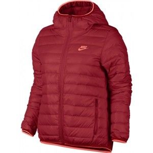 Nike SPORTSWEAR JACKET piros M - Női kabát
