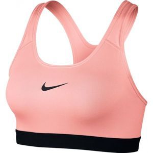 Nike CLASSIC PAD BRA világos rózsaszín XL - Sportmelltartó