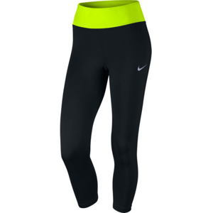 Nike PWR ESSNTL CROP DF fekete XL - Női futó leggings