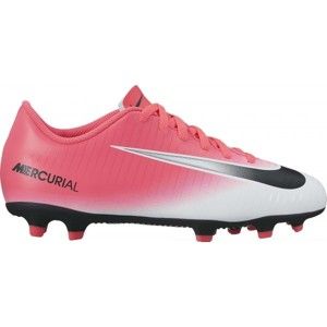Nike JR MERCURIAL VORTEX III FG rózsaszín 5Y - Gyerek futballcipő