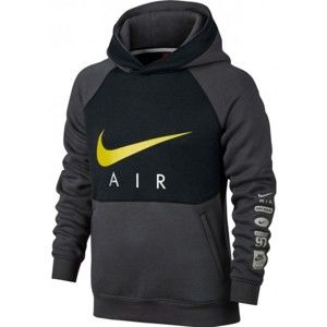 Nike B NK AIR HOODIE PO BF fekete S - Fiú pulóver