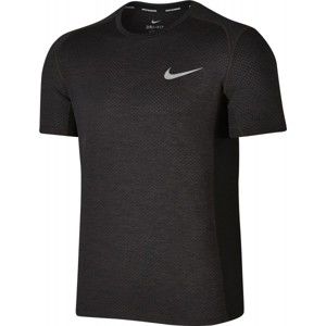 Nike NK BRTHE MILER TOP SS COOL M fekete L - Férfi póló