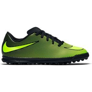 Nike BRAVATA II TF JR zöld 2.5 - Gyerek turf futballcipő