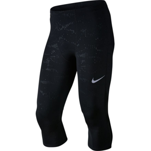 Nike PWR TGHT 3QT RUN fekete XL - Férfi legging futáshoz