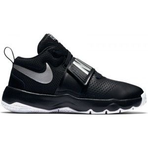 Nike TEAM HUSTLE D 8 GS fekete 5.5 - Kosárlabda cipő