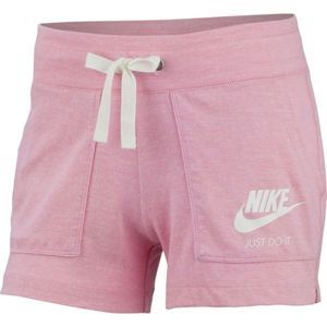 Nike NSW GYM VNTG SHORT világos rózsaszín M - Női rövidnadrág