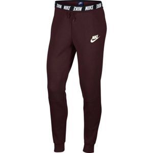 Nike NSW AV15 PANT bordó S - Női sportos nadrág