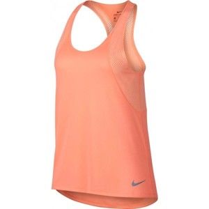 Nike RUN TANK rózsaszín L - Női sport top