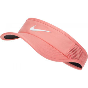 Nike AROBILL FTHRLT VISOR ADJ W rózsaszín UNI - Női napellenző