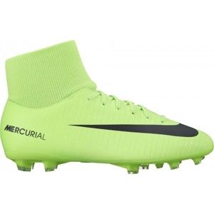 Nike JR MERCURIAL VICTORY VII DF zöld 5Y - Gyerek focicipő