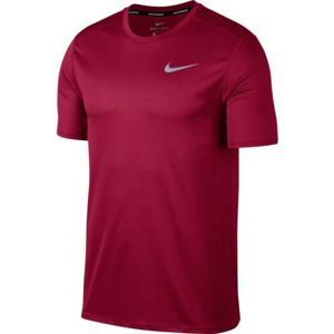 Nike RUN TOP SS piros S - Férfi póló futáshoz