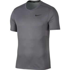 Nike MILER TECH TOP SS szürke XXL - Férfi futópóló