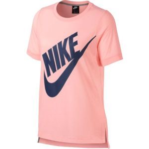 Nike NSW TOP SS PREP FUTURA rózsaszín XL - Női póló