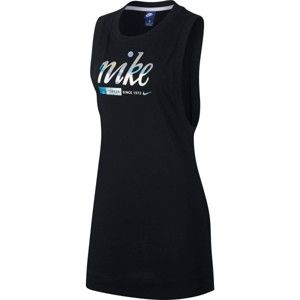 Nike SPORTSWEAR DRSS METALLIC fekete M - Női ruha