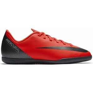 Nike CR7 JR VAPORX 12 CLUB IC piros 2 - Fiú teremcipő