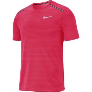 Nike DRY MILER TOP SS M piros XL - Férfi futópóló