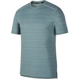 Nike NK DRY MILER TOP SS szürke M - Férfi póló futáshoz