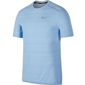 Nike NK DRY MILER TOP SS kék M - Férfi póló futáshoz