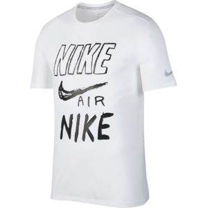 Nike BRTHE RUN TOP SS GX fehér S - Férfi futópóló