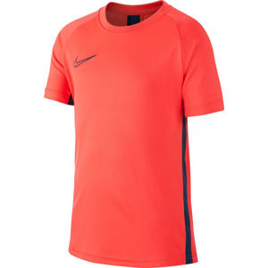 Nike DRY ACDMY TOP SS B narancssárga XS - Fiú futballpóló