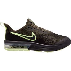 Nike AIR MAX SEQUENT 4 sötétzöld 6.5Y - Gyerek szabadidőcipő
