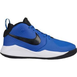 Nike TEAM HUSTLE D9 kék 5Y - Gyerek kosárlabda cipő