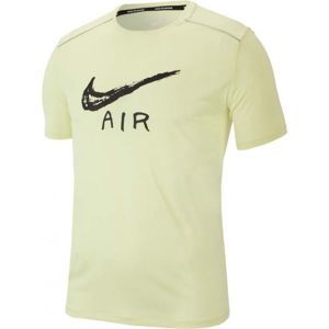 Nike MILER COOL SS GX HBR sárga XL - Férfi póló