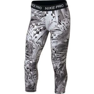 Nike NP CAPRI AOP1 szürke M - Lány legging sportolásra