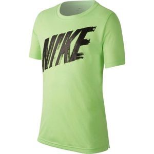 Nike DRY TOP SS zöld M - Fiú sportpóló