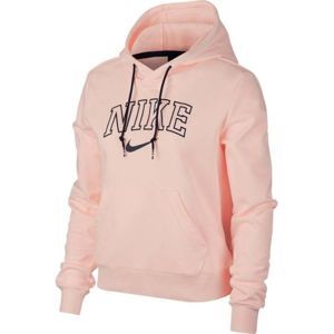 Nike NSW HOODIE VRSTY világos rózsaszín S - Női pulóver