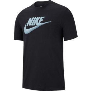 Nike NSW TEE BRAND MARK M fekete 2XL - Férfi póló