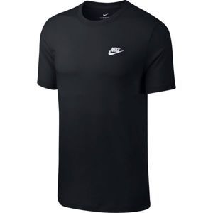 Nike NSW CLUB TEE Férfi póló, fekete, méret S