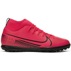 Nike JR MERCURIAL SUPERFLY 7 CLUB TF Gyerek turf futballcipő, rózsaszín, méret 35.5