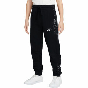 Nike NSW PANT CLUB AOP B Fiú melegítőnadrág, fekete, veľkosť M