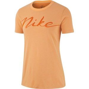 Nike DRY TEE DFC XDYE narancssárga M - Női póló