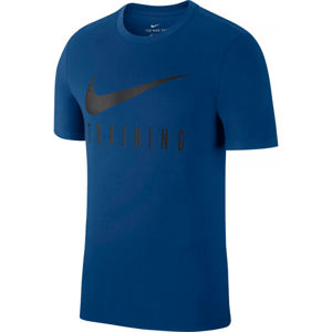 Nike DRY TEE NIKE TRAIN M sötétkék S - Férfi póló
