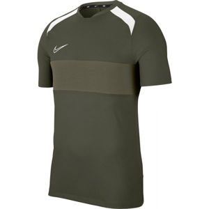 Nike DRY ACD TOP SS SA M Férfi futballmez, khaki, veľkosť L