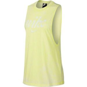 Nike NSW TANK WSH sárga S - Női top