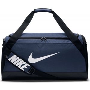 Nike BRASILIA MEDIUM DUFFEL Sporttáska, sötétkék, méret M