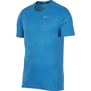 Nike BRTHE RUN TOP SS kék XXL - Férfi póló futáshoz