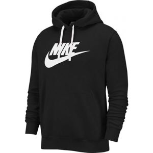 Nike NSW CLUB HOODIE PO BB GX M Férfi pulóver, fekete, veľkosť L