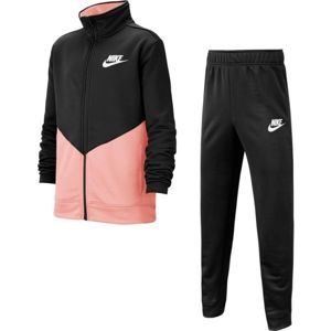 Nike B NSW CORE TRK STE PLY FUTURA rózsaszín XS - Gyerek sportos melegítő szett