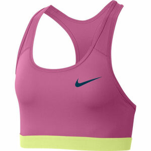 Nike SWOOSH BAND BRA NON PAD rózsaszín S - Sportmelltartó