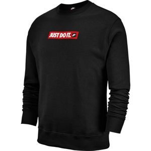 Nike NSW JDI CRW FLC BSTR fekete S - Férfi pulóver